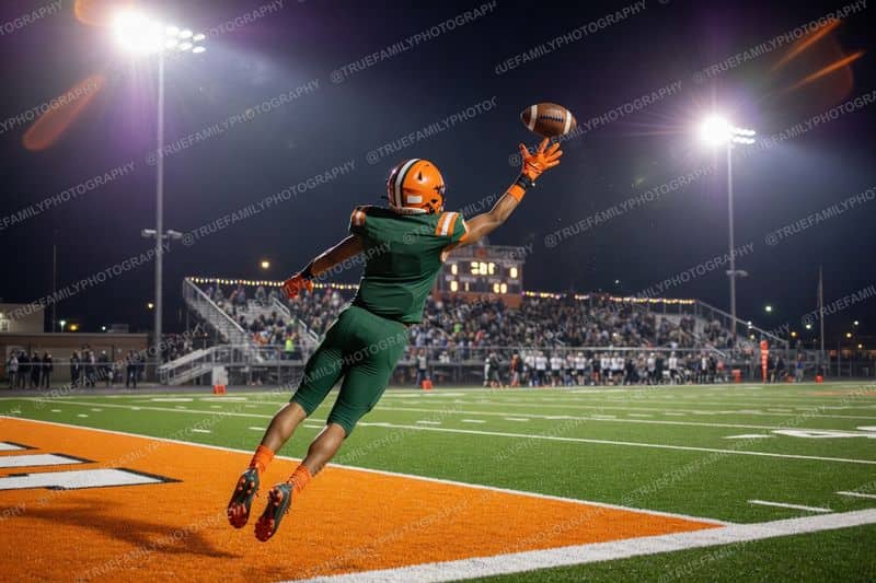 Reach in the end zone.